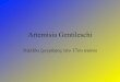 Artemisia Gentileschi - pspa.eu · Artemisia Gentileschi Ιταλίδα ζωγράφος του 17ου αιώνα • Γεννήθηκε στη Ρώµη το 1593 και πέθανε