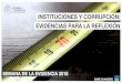 INSTITUCIONES Y CORRUPCIÓN: EVIDENCIA PARA LA REFLEXIÓN ... · 1 misperceptions index the instituciones y corrupciÓn: evidencia para la reflexiÓn semana de la evidencia 2018