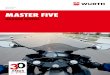 Master Five Auto Agosto 2020 MASTER FIVEnotiwurth.com/pdfs/2020/Agosto/Master Five auto Agosto...• Mayor vida de la grasa. • Baja adhesión de polvo y suciedad. • No daña los
