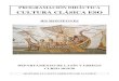 CULTURA CLÁSICA ESO€¦ · La materia Cultura Clásica tiene como finalidad facilitar al alumnado un primer acercamiento general al estudio de las civilizaciones griega y latina
