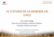 EL FUTURO DE LA MINERÍA EN CHILE · Escuela de Ingeniería de Minas Universidad de Chile 26 de agosto de 2009. Contenidos Chile: País Minero Mercado del Cobre: situación actual