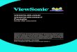 VX3276-2K-mhd/ VX3276-2K-mhd-7 Pantalla - ViewSonic€¦ · sobre la pantalla que impida la disipación del calor. 15. No coloque objetos pesados sobre la pantalla, cable de vídeo