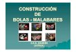 CONSTRUCCIÓN DDEE BOLAS BOLAS --MALABARES MALABARESiesateca.educa.aragon.es/es/dpt-ef/2009-2010/... · BOLAS BOLAS --MALABARES MALABARES I.E.S. ZAURÍN (ATECA) o o o o o MATERIAL