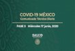 Presentación de PowerPoint...COVID-19 México: Semáforo de riesgo, 15 al 21 junio 2020 17 junio, 2020 Fase 3. COVID-19 México: ¿Qué toca esta semana? 17 junio, 2020 Fase 3 Ocupación