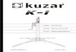 KUZAR SYSTEMS S.L. Version.14/9 - Prolight · 2018. 12. 13. · 2106 1004 3001 2001 1010 1101 1005 1005 Soporte ﬁ jo tirantes / Fixed strap support Tapón superior pata/ ... Weight: