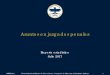 Poder Judicial del Estado de Nuevo León - Asuntos …Reporte estadístico julio 2017 Asuntos en juzgados penales PJENL 2017 Poder Judicial del Estado de Nuevo León | Consejo de la