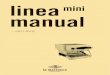 linea mini manual · 2018. 3. 8. · linea mini 본 자료는 (주)라마르조코 코리아의 자산으로 서면 동의 없이 무단 배포 및 수정, 복사를 금합니다