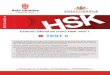 Examen Oficial de chino HSK nivel 1 - Asia Idiomasasiaidiomas.es/descargas/HSK1-5.pdf · 2015. 10. 20. · Examen Oficial de chino HSK nivel 1 El examen oficial de chino HSK nivel