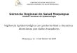 Gerencia Regional de Salud Moquegua · 2019. 2. 15. · GOBIERNO REGIONAL MOQUEGUA GERENCIA REGIONAL DE SALUD MOQUEGUA Vigilancia Epidemiológica con posterioridad a desastres Emergencia