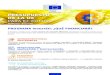 PRESUPUESTO DE LA UE PRESUPUESTO DE LA UE · 2018. 6. 28. · PRESUPUESTO DE LA UE PARA EL FUTURO INFRAESTRUCTURAS SOSTENIBLES INVESTIGACIÓN, INNOVACIÓN Y DIGITALIZACIÓN PEQUEÑAS
