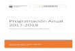 Programación Anual 2017-2018 · 2017. 12. 28. · Programación Anual. Centro del Profesorado de Lanzarote. 2017-2018 Página 2 de 45 1. INTRODUCCIÓN Esta Programación es un documento