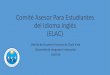 Comité Asesor Para Estudiantes del Idioma Inglés (ELAC) · del Idioma Inglés (ELAC) Distrito de Escuelas Primarias de Chula Vista Desarrollo de Lenguaje e Instrucción 2019-20