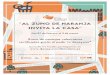 Cartel Semana del Desayuno Valenciano1 Semana del Desay… · SEMANA DEL DESAYUNO VALENCIANO DE NARANJA Del 27 de febrero al 3 de marzo Zumo de naranjas valencianas certificadas gratis
