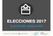 ELECCIONES 2017 · Elecciones 2017 ¿QUIÉNES SON ELECTORES? •Los argentinos nativos y por opción a partir de los 16 años y los naturalizados a partir de los 18 años de edad