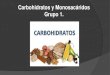 Carbohidratos y Monosacáridos Grupo 1....Los que son cetosa son los que tienen grupos cetónicos – CO). Ejemplo: La fructosa es una Cetosa, por el motivo que tiene un grupo cetónicos
