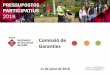 Comissió de Garanties - WordPress.com · 2018. 9. 5. · Ajuntament de Sant Quirze del Vallès Sant Quirze Participa Requisits de les propostes De competència municipal. Visió