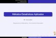 Métodos Estadísticos Aplicadosmatematicas.unex.es/~mvelasco/Metodos Estadisticos... · 2010. 10. 6. · Análisis Exploratorio de Datos Análisis de Datos Diseño de Experimentos
