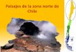 Paisajes de Chile · 2020. 5. 12. · Zona Norte La zona norte de Chile es la designación dada a las regiones chilenas de Arica y Parinacota, Tarapacá, Antofagasta, Atacama y Coquimbo