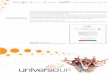 Instructivo. - Universo UP · Universo UP es el portal web donde podes acceder a toda la información relacionada con tu vida laboral así como también al Club de beneficios, con
