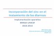 Incorporación del zinc en el tratamiento de la diarreains.gob.pe/repositorioaps/0/0/not/temdif24148... · 2014. 10. 13. · 1 En Amazonas se inició la suplementación en el mes