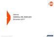 Informe GENERAL DEL MERCADO Diciembre 2017 Mensuales de Anlisis del Mercado/00_Gen… · Resumen de cifras 2016 2017 DICIEMBRE DICIEMBRE Aportes Hídricos (GWh) 5,023.73 3,864.38