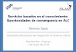 Servicios basados en el conocimiento: Oportunidades de ...€¦ · Servicios basados en el conocimiento: Oportunidades de convergencia en ALC Romina Gayá Evaluación del proceso
