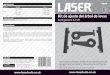 Kit de ajuste del árbol de levas - Laser Tools · 2019. 9. 20. · Kit de ajuste del árbol de levas. Audi gasolina 4.2 V8. • Este kit contiene las herramientas de bloqueo del