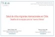 Seminario Salud de migrantes internacionales en Chile · Cabieses et al. (2017); Cabieses, Chepo, Oyarte, et at. (2017). Rev Chil. Pediatría. 20 Hacinamiento en menores de 18 años,