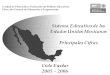 PRINCIPALES CIFRAS CICLO ESCOLAR 2005-2006fs.planeacion.sep.gob.mx/estadistica_e_indicadores/... · Director General de Planeación y Programación Sistema Educativo de los Estados