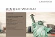 BINDER WORLD€¦ · crema antiarrugas Historia de éxito Página 18 Novedades de productos BINDER INDIVIDUAL Concurso y receta Y muchos otros temas interesantes. BINDER WORLD | 2018-2