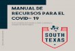 COVID- 19 MANUAL DE Texas Youth S… · South Texas Youth Soccer South Texas Youth Soccer es una corporación sin fines de lucro, 501(3). Exento de impuestos nuestro propósito es