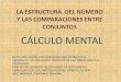 SES. MADRID 2 - Actiludis · LAS&TRANSFORMACIONES&& ENTRE&CONJUNTOS&Y&RELACIONES& OPERACIONES& Y PROBLEMAS • OPERACIONES BASADAS EN NÚMEROS y no en cifras. Cálculos de izquierda