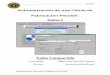 Automatización de una Célula de Fabricación Flexibleautomata.cps.unizar.es/proyectos fin de carrera PDF...Índice Automatización de una Célula de Fabricación Flexible i CAPÍTULO