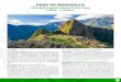 Perú de Maravilla - Empresa Mayorista de Viajes y Turismo · Recomendaciones sobre su equipaje a Machu Picchu y al Valle Sagrado w Pernocte en en el Valle Sagrado y en Aguas Calientes