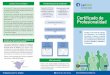 Certificado de Facilitar Profesionalidad · Folleto disponible en euskera, francés e inglés. El Certificado de Profesionalidad es un documento oficial que acredita la capacitación