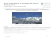 Aviso Especial por la actividad del Volcán Popocatépetl...Volcán Popocatépetl, 09:26 h (horario de verano). Sinopsis En la imagen 1, Se observa nubosidad en la zona, por lo cual