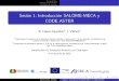 Sesión 1: Introducción SALOME-MECA y CODE ASTER...Generalidades Problema de plasticidad Problema de contacto Sesi on 1: Introducci on SALOME-MECA y CODE ASTER R. L opez-Cancelos1,