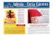 Iglesia en Coria-Cáceres · 2018. 11. 1. · Iglesia en Coria-Cáceres SEMANARIO DIOCESANO DE INFORMACIÓN Suplemento al Boletín Oficial del Obispado de Coria-Cáceres / N.º 3.330