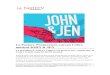 La Factory Produccions estrena l’obra musical JOHN & JEN€¦ · importants sales i festivals: Festival de la Pedrera, El Siglo, JazzSi, Luz de Gas, White Summer Festival, Casa