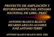 PROYECTO DE AMPLIACIÓN Y REFORZAMIENTO DEL ESTADIO ... · proyecto de ampliaciÓn y reforzamiento del estadio nacional de lima- perÚ antonio blanco blasco ricardo araujo-alvarez