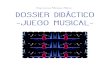 Soprano Mireia Marí DOSSIER DIDÁCTICO -Juego musical- · JUEGO MUSICAL. Dossier Didáctico 4 El escenario combinará momentos de interpretación de los músicos de obras rítmicas