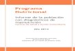 Datos Progr Nutric 2014 - Buenos Aires · III.c.1) Porcentaje según región sanitaria 14 III.c.2) Serie histórica 14 IV - EMBARAZADAS 16 IV.A) POBLACIÓN ATENDIDA EN CESACS 16 IV.a.1)
