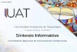 Presentación de PowerPointcecom.uat.edu.mx/si/sintesis-informativa-13-de... · Autónoma de Tamaulipas (UAT), las perspectivas y tendencias de la investigación en materia de nutrición