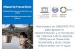 Miguel de França Doria - gob.mx€¦ · APORTANDO RESPUESTAS: PHI-VIII (2014-2021) Quinto Informe de Evaluación del IPCC del WG-2 sobre Impactos, Adaptación y Vulnerabilidad (AR5)