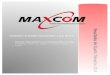 MAXCOM TELECOMUNICACMAXCOM TELECOMUNICACIONES, S.A…€¦ · Ciudad de México, D.F., 23 de Febrero 2015. - Maxcom Telecomunicaciones, S.A.B. de C.V. (“Maxcom”, o “la Compañía”)