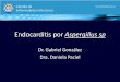 Endocarditis por Aspergillus sp...Endocarditis por Aspergillus sp >entidad infrecuente >2-4% de todos los casos de endocarditis infecciosa. >principalmente en pacientes sometidos a