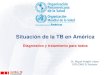 Situación de la TB en América - salud.gob.sv€¦ · Progresos mundiales en el impacto - 2012 56 millones de pacientes curados, 1995-2012 22 millones de vidas salvadas desde 1995