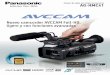 Nuevo camcorder AVCCAM Full-HD, ligero y con funciones ... · asa, la AG-HMC41 ofrece un extraordinario rendimiento de audio, además de la posibilidad de añadir dos micrófonos