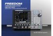 コミュニケーションシステムアナライザotsc.co.jp/resale/images/freedom.pdf当社は2009年、今日のマーケットリーダーの第 1世代として R8000を 発売しました。これまでのシステムアナライザとは異なり、持ち運びが