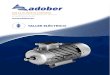 TALLER ELÉCTRICO - Adober · Nuestro taller se dedica fundamentalmente a la reparación de motores eléctricos de continua y alterna en baja y media tensión, así como a la reparación